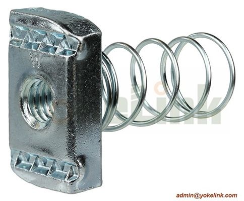 High Quality Metal M8 Long Spring Channel Nut For Channel Hardware Fitting