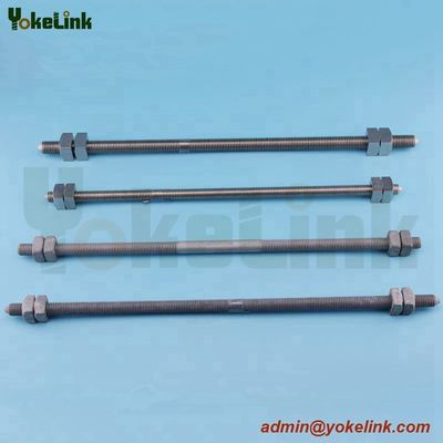Hot dip galvanized All Threaded Rods /Double Arming Bolts with nut