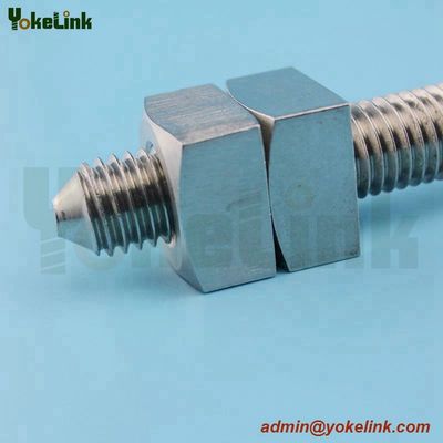Fastener HDG IEEE C135.80 double arming bolt for pole line accessories