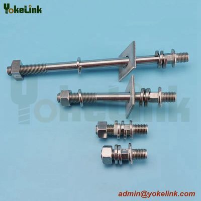 316 stainless steel stud bolts for line post insulator