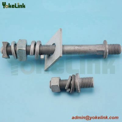 Line Post Insulator Stud Steel Crossarm pole line hardware