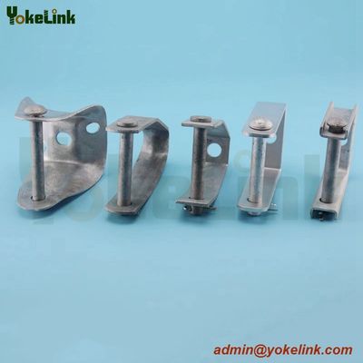 Used for Electric Power Fitting Hot Dip Galvanized Deaded Clevis D iron Bracker HDG Cross Arm Clevis Secondary
