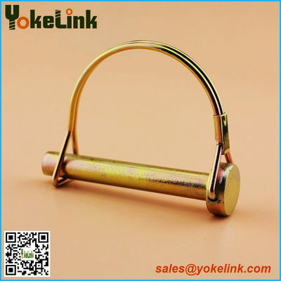 6 mm Round Wire Lock Pins Shaft Locking Pin Double Wire Snapper Pins for Farm Trailer