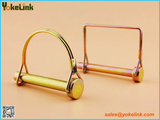 3/8 inch Zinc Plating Round Wire Lock Pins Shaft Locking Pin for Three Point Linkage