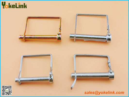 1/4 inch Square Wire Lock Pins Shaft Locking Pin Double Wire Snapper Pins for Farm Trailer