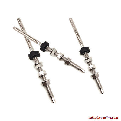 Solar Hanger Bolts For Mounting Solar Panel Height Adjustable Waterproof For Photovoltaic Solar Hanger Bolt