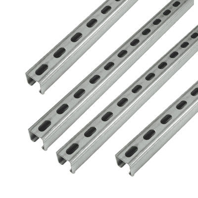 Hot DIP Galvanized 41X41X2.5mm Plain/Slotted Strut Channel Unistrut Channel Manufacturers And Suppliers China