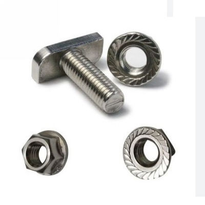 Stainless Steel 304 316 T Bolt For Solar System Mounting