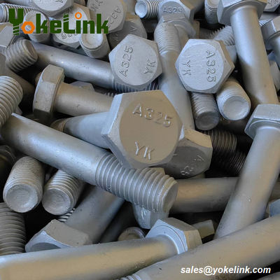 Heavy Hex Bolt ASTM F3125 Grade A325 Type 1 Hot Dipped Galvanized