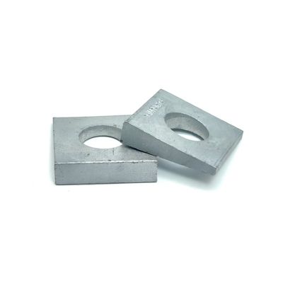 Arandelas Cuadradas Biseladas ASTM F436 Arandela Estructural Endurecida