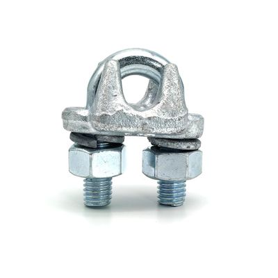 Drop Forged Wire Rope Clip HDG For Poleline Deadend Hardware