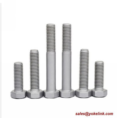 Heavy Hex High Strength Hexagonal Bolts IS4014/4017 For Wind Turbine Fasteners