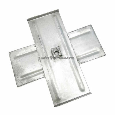 16" 20" 24'' Cross Plate Anchor Black Painted/ Hot Dip Galvanized