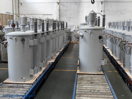 15~333KVA Single-phase Oil Filled Distribution Transformers For Industrial Electricity