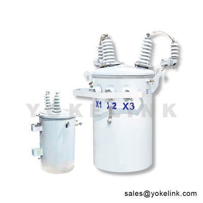 25kVA 13.8kv 120v/240v Single Phase Oil Immersed Transformer For Rural Utilities