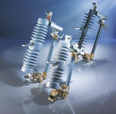 Medium Voltage Pole Mounted 15kv Grey Porcelain Dropout Fuse Cutout