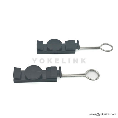 S Adss Ftth Type Anchor Drop Wire Clamp for Aerial Drop Hardware