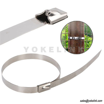 Cable Tie 304 Stainless Steel Cable Ties Ball Lock Uncoated Ties