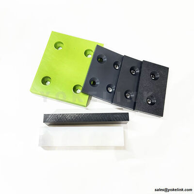 UHMW PE Irregular Shape Machined Parts Wear Plates Cutting Drilling Service