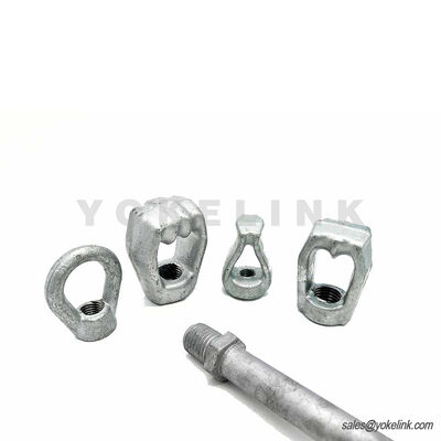 Extension Anchor Rod | HDG Guy Rod Coupling | IEEE C135.2 Extension Rod