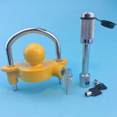 Security Steel Hitch Universal Trailer Coupler Lock With 2 Keys
