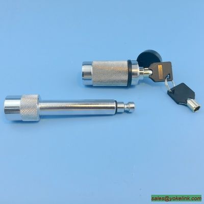 Security Steel 5/8" Hitch Pin Lock - Bent Pin Style Trailer Locking with 2 keys