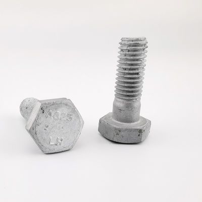 ASTM A394 Type 0 Hot Dip Galvanized Step Bolt 5/8" X 7"