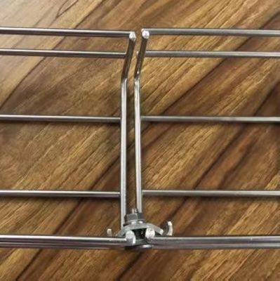 Steel Wire mesh cable tray clamp connector for cable tray system