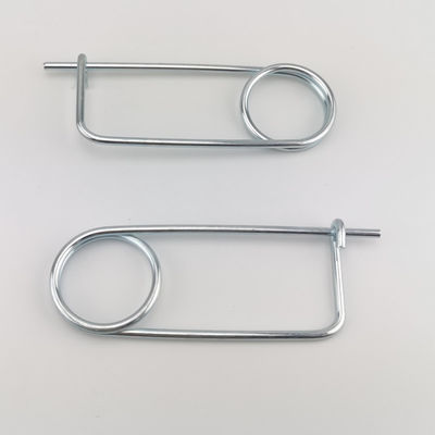 Zinc plating Spring Wire Coiled Tension Safety Pin,  Safety Pin Wire