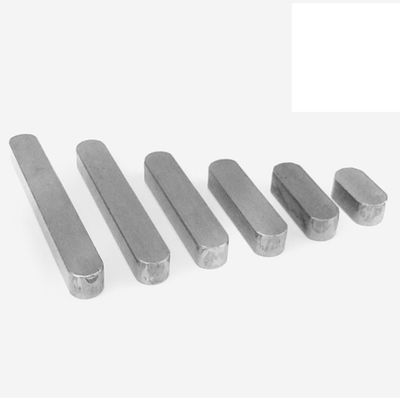 1018-1045 Steel undersized square stock DIN6885 Zinc Plating ANSI/ASME B18.25.1M