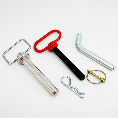 Swivel Handle Forged Hitch pins 5/8" with lynch pin for farm Tractors and Trailers