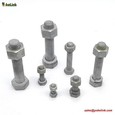 M36X4.0 ASTM F3125M Grade A325M Hot Dipped Galvanized Steel Structural Bolt w/A563 DH Nut & F436 Washer