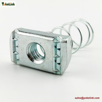 Galvanized Steel 5/16" Strut Nut  HDG Spring Channel Nuts 5/16 inch