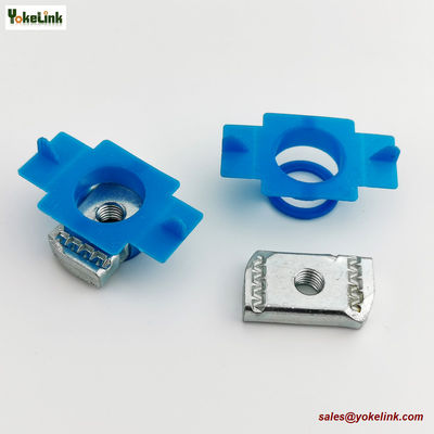 Zinc plating Steel M12 Strut Channel Spring Nut M12 with plastic wing