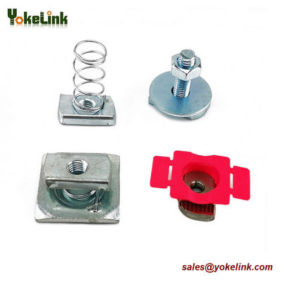 Zinc Plated Combo Nut Washer 1/2" Combo Channel Nut Square Washer