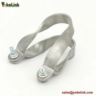Galvanized Steel Greenhouse Cross Connectors 1.66"X1.315" Purlin Bracket