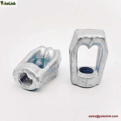 Double Thimble Eye Nut 3/4" Twin Eye Nut for Overhead Line Fitting
