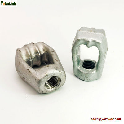 Forged Triple Eye Nut 1" Three Strand Thimble Nut for Poleline Hardware