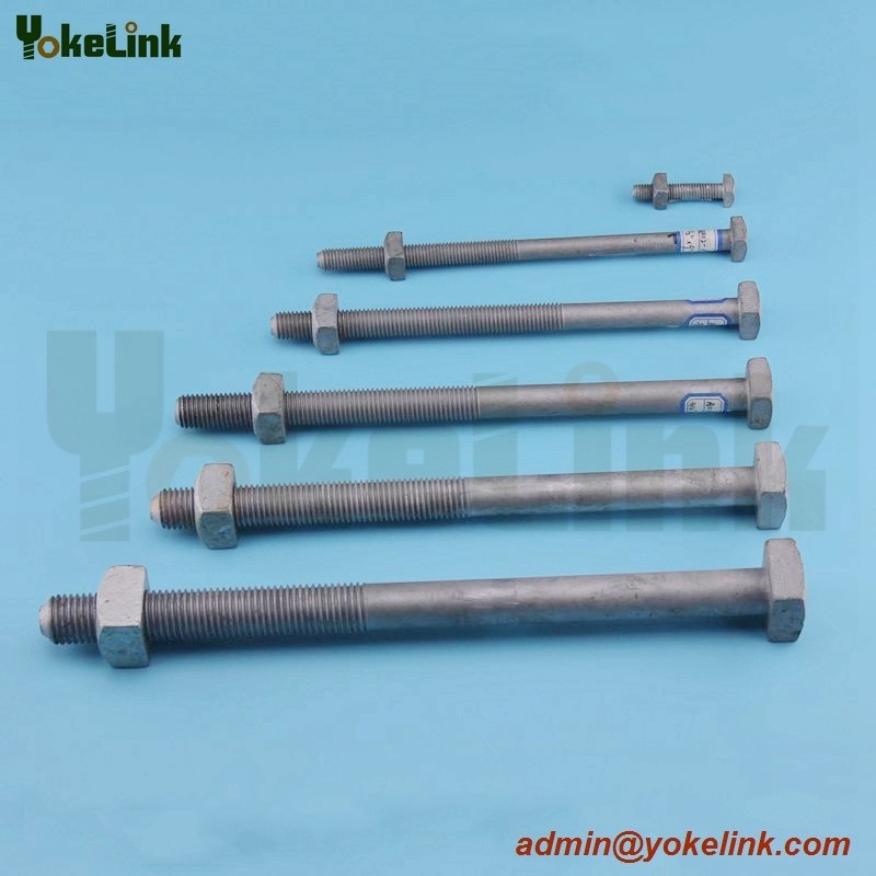 High Quality Forged Steel ASME B18.2.6 construction bolt For Structural application