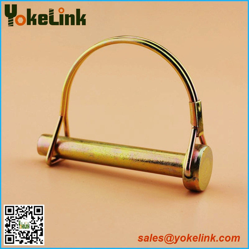 8 mm Round Wire Lock Pins Shaft Locking Pin Double Wire Snapper Pins for Farm Trailer