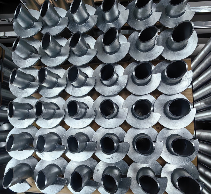 Heavy-Duty Screw Piers Reliable Helical Screw Pile Producer Galvanized Helical Piles For Foundation Repair System