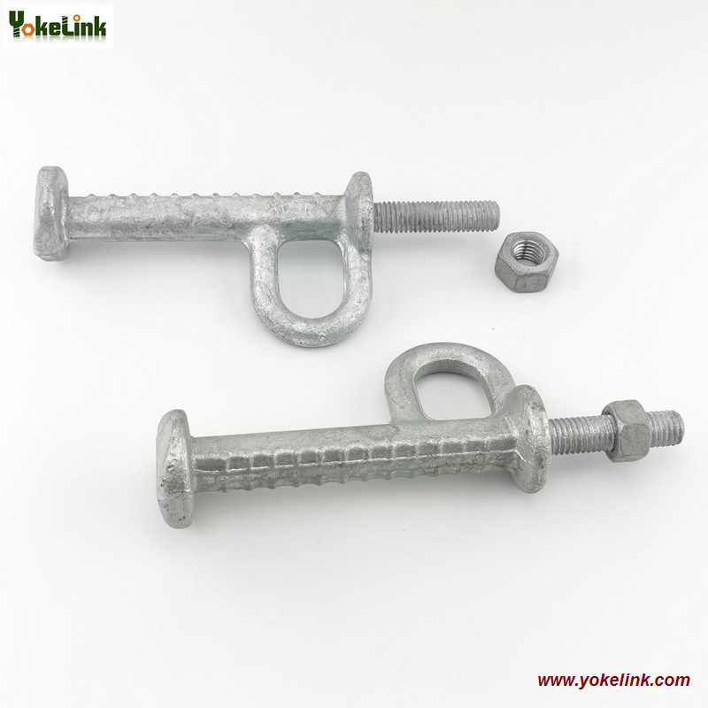 Galvanized Tower Pole Step 5/8"X8.5" with Nut for Transmission Tower